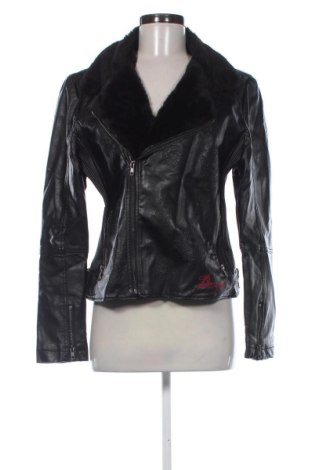 Dámská kožená bunda  Desigual, Velikost L, Barva Černá, Cena  1 729,00 Kč