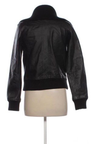 Дамско кожено яке East Village, Размер S, Цвят Черен, Цена 52,66 €