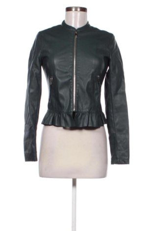 Női bőrdzseki Fei Fa, Méret XS, Szín Zöld, Ár 9 917 Ft