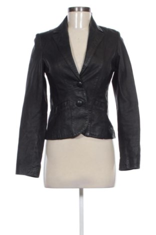 Dámská kožená bunda  H&M, Velikost S, Barva Černá, Cena  1 333,00 Kč