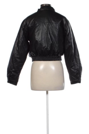 Damen Lederjacke H&M Divided, Größe XS, Farbe Schwarz, Preis 28,39 €