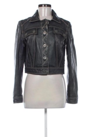 Dámska kožená bunda  Heine, Veľkosť M, Farba Zelená, Cena  53,95 €