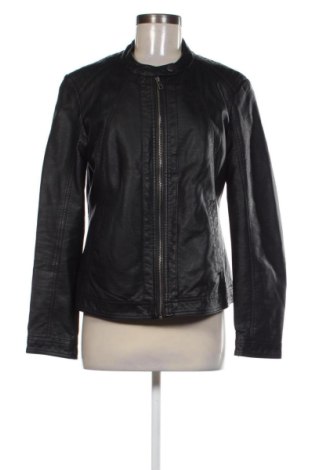 Damen Lederjacke Jacqueline De Yong, Größe XL, Farbe Schwarz, Preis 20,00 €
