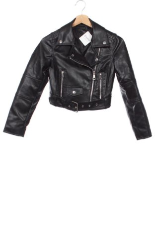 Dámska kožená bunda  Jennyfer, Veľkosť XXS, Farba Čierna, Cena  35,95 €