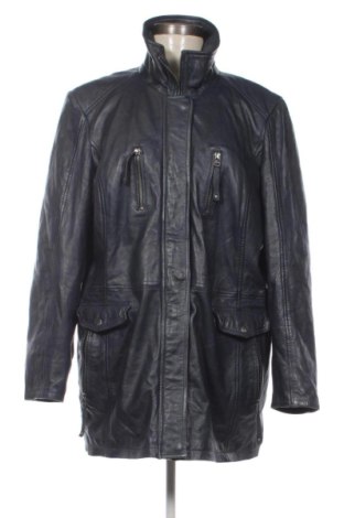 Дамско кожено яке Mainpol, Размер XL, Цвят Син, Цена 32,21 €