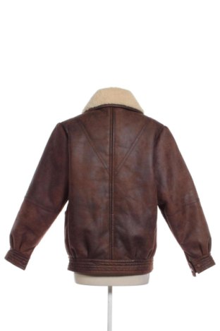 Geacă de piele pentru femei Mango, Mărime M, Culoare Maro, Preț 259,99 Lei