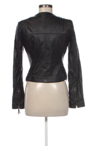 Дамско кожено яке Mango, Размер XS, Цвят Черен, Цена 41,41 €