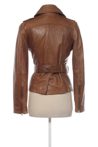 Damska kurtka skórzana Marc O'Polo, Rozmiar XS, Kolor Brązowy, Cena 382,99 zł
