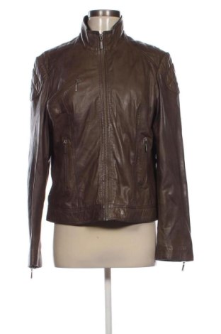 Damska kurtka skórzana Mark Adam, Rozmiar L, Kolor Brązowy, Cena 192,99 zł
