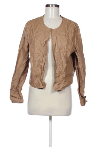 Дамско кожено яке Unbranded, Размер S, Цвят Кафяв, Цена 30,16 €