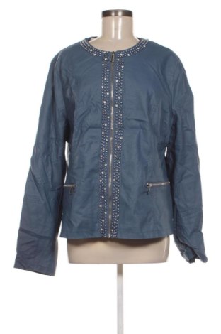 Dámská kožená bunda  Mitno, Velikost 3XL, Barva Modrá, Cena  509,00 Kč