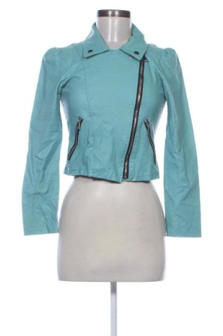 Дамско кожено яке NEW COLLECTION, Размер M, Цвят Зелен, Цена 14,31 €