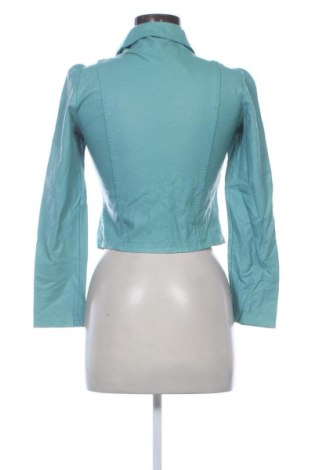 Дамско кожено яке NEW COLLECTION, Размер M, Цвят Зелен, Цена 14,31 €