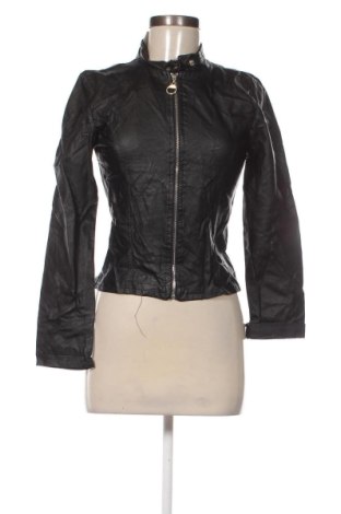 Geacă de piele pentru femei NEW COLLECTION, Mărime M, Culoare Negru, Preț 86,99 Lei