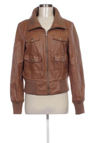 Damen Lederjacke ONLY, Größe L, Farbe Braun, Preis 38,99 €