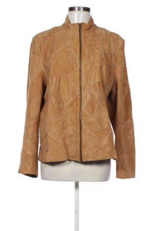 Dámska kožená bunda  One Two, Veľkosť XL, Farba Béžová, Cena  179,72 €