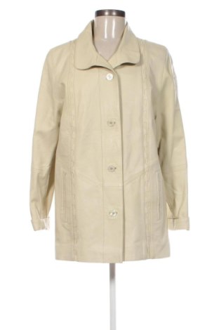 Geacă de piele pentru femei Peter Hahn, Mărime M, Culoare Ecru, Preț 346,99 Lei