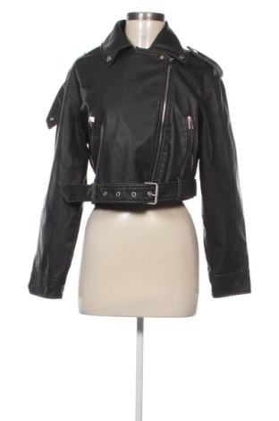 Γυναικείο δερμάτινο μπουφάν Primark, Μέγεθος XS, Χρώμα Μαύρο, Τιμή 35,99 €