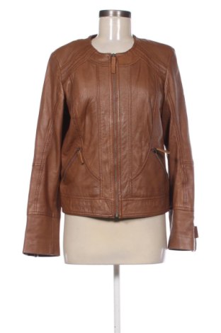 Dámská kožená bunda  Promod, Velikost L, Barva Hnědá, Cena  1 753,00 Kč