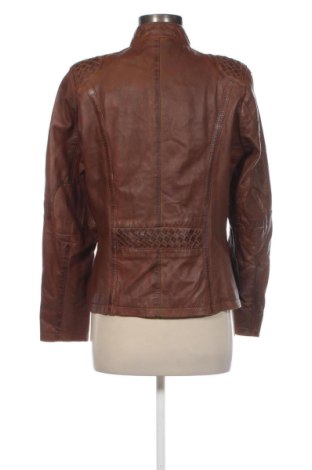 Дамско кожено яке SAKI, Размер M, Цвят Кафяв, Цена 44,99 €