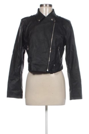Dámska kožená bunda  SHEIN, Veľkosť M, Farba Čierna, Cena  32,95 €