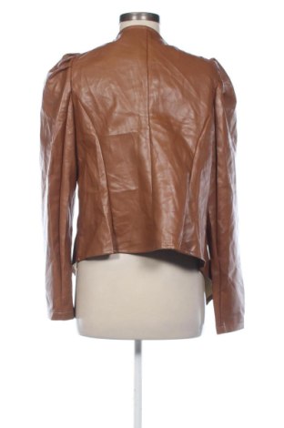 Дамско кожено яке SHEIN, Размер XL, Цвят Кафяв, Цена 12,78 €