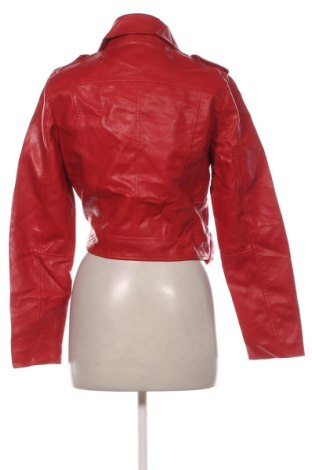Dámska kožená bunda  SHEIN, Veľkosť M, Farba Červená, Cena  11,95 €
