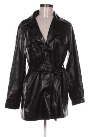 Дамско кожено яке SHEIN, Размер M, Цвят Черен, Цена 9,71 €