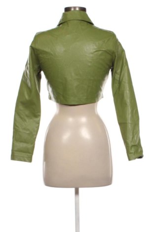 Női bőrdzseki SHEIN, Méret XS, Szín Zöld, Ár 14 899 Ft