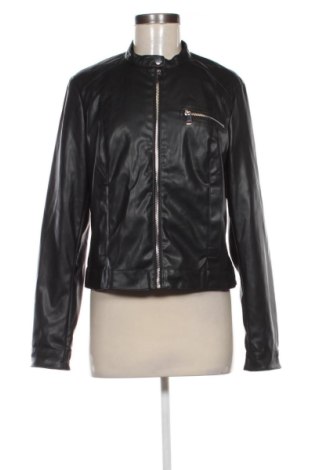 Dámská kožená bunda  Sinsay, Velikost M, Barva Černá, Cena  841,00 Kč