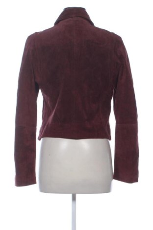 Dámská kožená bunda  Stradivarius, Velikost L, Barva Červená, Cena  1 672,00 Kč