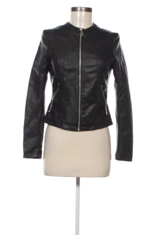 Дамско кожено яке Terranova, Размер XS, Цвят Черен, Цена 16,87 €