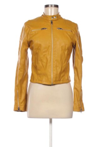 Дамско кожено яке Terranova, Размер S, Цвят Оранжев, Цена 22,51 €