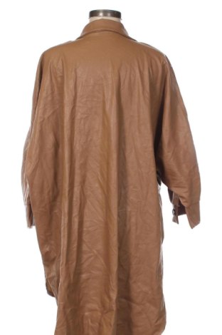 Дамско кожено яке Unbranded, Размер 3XL, Цвят Кафяв, Цена 50,10 €