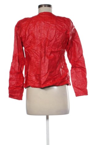 Geacă de piele pentru femei Unbranded, Mărime M, Culoare Roșu, Preț 183,99 Lei