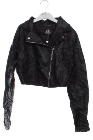 Дамско кожено яке Unbranded, Размер S, Цвят Черен, Цена 18,40 €
