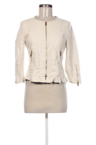 Damska kurtka skórzana Unbranded, Rozmiar M, Kolor ecru, Cena 96,99 zł