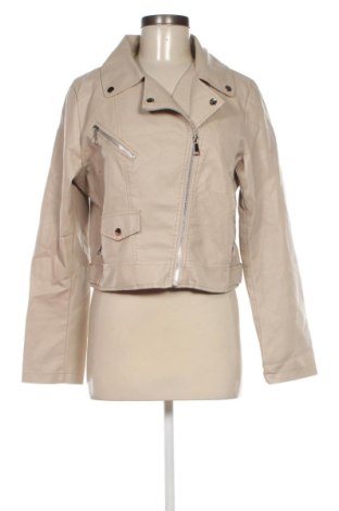 Дамско кожено яке Unbranded, Размер XL, Цвят Бежов, Цена 30,16 €