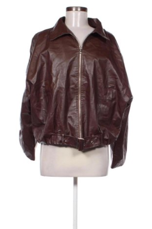 Damska kurtka skórzana Unbranded, Rozmiar XL, Kolor Brązowy, Cena 86,99 zł