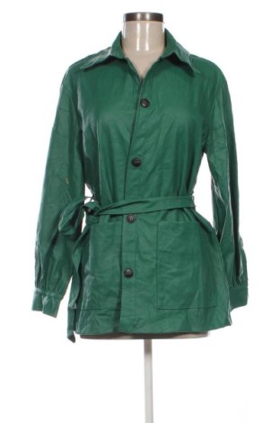 Geacă de piele pentru femei Unbranded, Mărime S, Culoare Verde, Preț 183,99 Lei