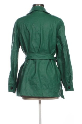 Geacă de piele pentru femei Unbranded, Mărime S, Culoare Verde, Preț 183,99 Lei