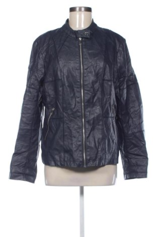 Γυναικείο δερμάτινο μπουφάν Unbranded, Μέγεθος XL, Χρώμα Μπλέ, Τιμή 24,99 €