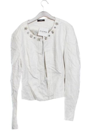 Damska kurtka skórzana Unbranded, Rozmiar XS, Kolor Biały, Cena 87,99 zł