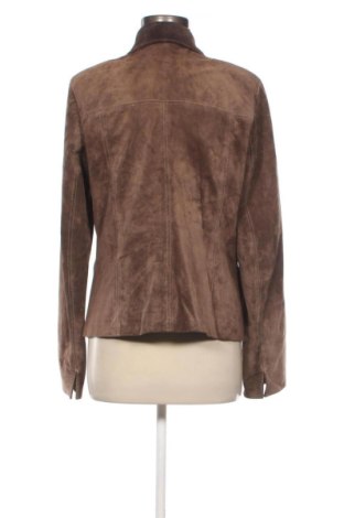 Дамско кожено яке Unbranded, Размер L, Цвят Кафяв, Цена 49,64 €