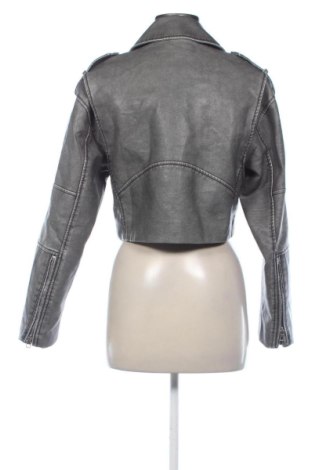 Dámska kožená bunda  Unbranded, Veľkosť M, Farba Sivá, Cena  20,95 €
