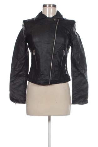 Geacă de piele pentru femei Unbranded, Mărime M, Culoare Negru, Preț 183,99 Lei