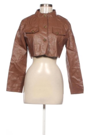 Дамско кожено яке Unbranded, Размер M, Цвят Кафяв, Цена 15,84 €