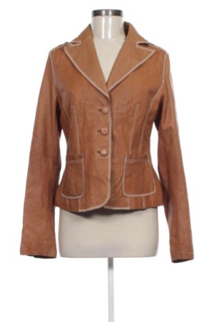 Dámská kožená bunda  Unbranded, Velikost M, Barva Hnědá, Cena  1 299,00 Kč