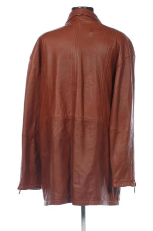 Geacă de piele pentru femei Unbranded, Mărime XXL, Culoare Maro, Preț 307,99 Lei