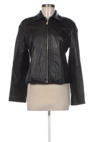 Geacă de piele pentru femei Unbranded, Mărime M, Culoare Negru, Preț 230,99 Lei